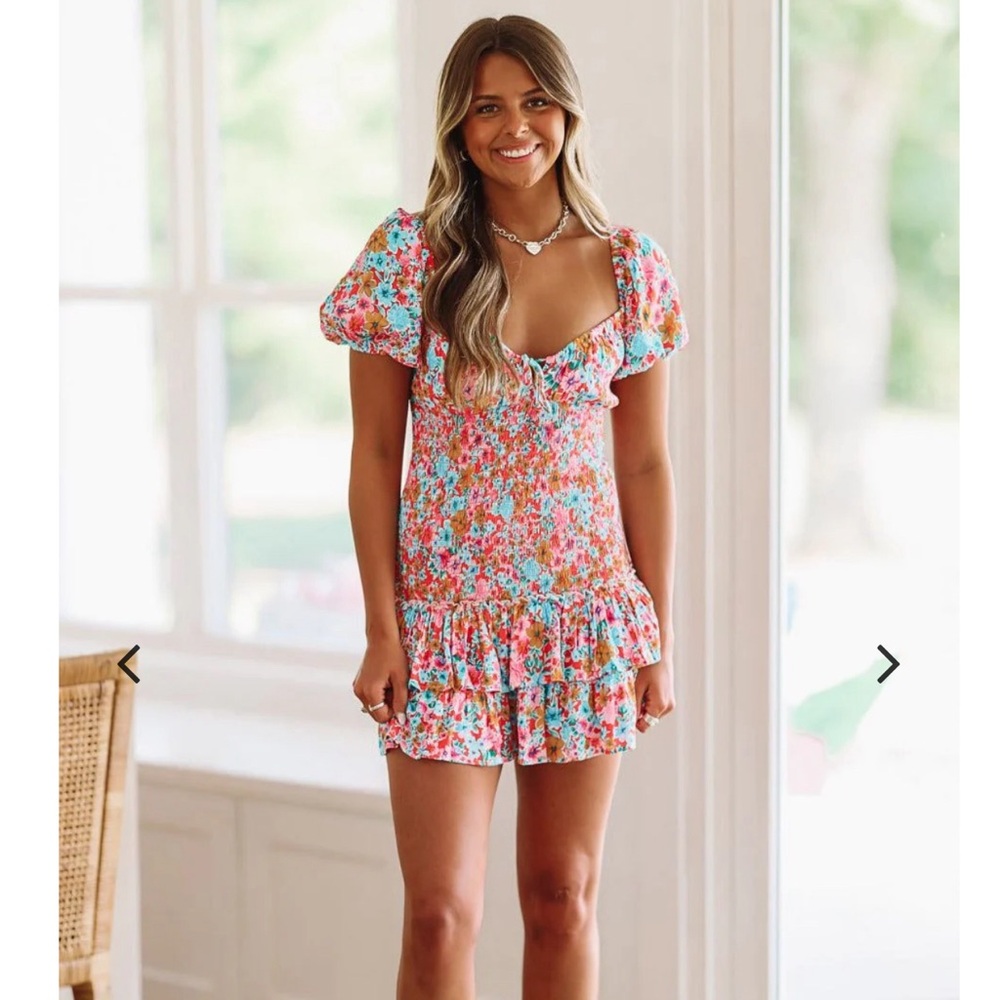 NWT floral mini dress